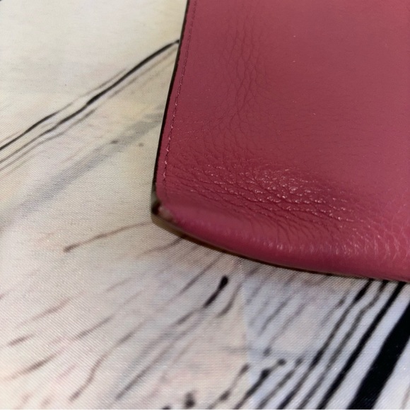 Michael Kors Fulton Zip Wallet Pink Large Leather - Picture 7 of 9